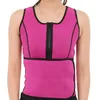 Mode-sauna vest lichaam shaper afslanken taille trainer shaper zomer training shapewear verstelbare riem corset 8 kleur kka2738