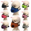 Opknoping oor fietsen gezicht masker mesh klep buiten stof-proof anti smog herbruikbaar mannelijk masker met PM2.5 filter ontwerper masker FFA4108-4