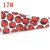 Fashion Softball Sports Sweat Ball Heads Bands Girls Yoga Fitness Women Accessori per capelli Stampe Bandannas Wide Running Baseball Hair7043608