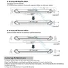 4FT LED-lampor, 36W LED-rör, V-formade, 6000K, ersättningsfluorescerande lampor, ballastbypass, dubbla ände, bi-pin G13-bas