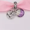 Andy Jewel Pandora Authentic 925 Sterling Silver Beads Mouse Happily Ever After Dangle Charm Charms Fits European Pandora StyleBracelets & Necklace 798866C01