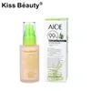 Fondotinta liquido in polvere Kiss Beauty da 40 ml Fondotinta liquido Kiss Face Beauty Foundation 2 colori Spedizione DHL