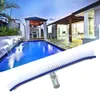 Swimming Pool Brush Polished Aluminum Back Pool Cleaning Brush Head Designed for Cleans Walls Tiles Floors