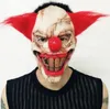 Dia das Bruxas horrível rosto coringa máscara de festa cosplay máscara de látex de borracha de palhaço máscaras festival máscaras máscaras peruca mascarada crânio diabo máscara