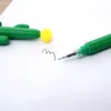 1 bit koreansk brevpapper söt kawaii kaktus gel penna kontors skolmaterial hantera roman kreativ gåva