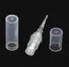 1000pcs Plastic Perfume Spray Empty Bottle 2ML 2G Refillable Sample Cosmetic Container Mini Small Round Atomizer SN448