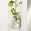 Jardinière suspendue en céramique pour balcon de jardin américain, Pot de fleur, Vase de plantes avec ficelle, petite bouteille, décoration de maison, 330Z