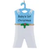 Baby 1st Resin Hang Boy Suit Girl Skirt Personalized Christmas Ornament As Craft Souvenir For Holiday Gifts Home Decor