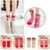 Damensocken Casual Winter Weihnachtssocken Davids Hirsch Socke Baumwolle Cartoon Warm halten Dame Rote Socken Weihnachtsgeschenk 8 Stil Kostenloser Versand