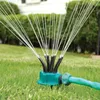 360 ° Sprinkler Ogród Nawadnia Multi-Dysza Lawn Zielony Ochładzanie dachu Obrotowy SprayertAgertage Too Water, gdzie Twoje rośliny ar