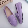 Hot Sale- Kvinnor ko mocka skor loafer stor storlek officiella skor slip on reseskor avslappnad komfort breath flats för kvinna zy385