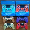 18 färger PS4 Wireless Bluetooth Controller Shock 4 Gamepad för PS4 Joystick med detaljhandelspaketets spelkontroll1375995