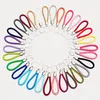 30 couleurs Cuir PU tressé tressé tressé corde corde corde ajustement digue cercle pendentif clé porte-clés porte-location voiture porte-bijoux accessoires DHL libre