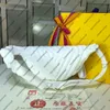 M53750 M53861 Yeni Dalga Bumbag Erkek Kadın Orijinal Buzağı Deri Omuz Çantası Çanta Çapraz Vücut Messenger Çanta Bel Paketi