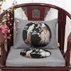 Elegant Thicken Sofa Chair Seat Pad Seat Cushions for Office Home Mat Christmas Decor Lumbar Pillow High End Armchair Pillow Back Cushion