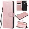 Nueva cartera de cuero con tapa para teléfono, funda con soporte para Samsung Galaxy A10 A20 A30 A40 A50 A60 A70 A80 A90 A10S A20S M30S A20E A2 Core