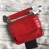 2018 caliente nueva moda mujer solapa cadena hombro bolso de alta calidad aceite cera cuero real en forma de V diseñador monedero hombro mensajero bolso