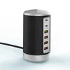 6Ports PD Multi USB Home Travel Charger Power Adapter US Plug for Samsung IPhone Hub Splitter Adapters