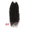 Bomba de crochê cabelo 14 Polegada primavera crochês prelooped paixão ed trança senegalês kinky encaracolado cabelo sintético e3933798