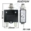 Disjoncteurs Taiwan KUOYUH 98 Series-14A Overcurrent Protector Overload Switch