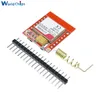 Freeshipping 10 stks Mini Kleinste SIM800L GPRS GSM Module Microsim Card Core Wireless Board Quad-Band TTL Seriële poort met antenne voor Arduin