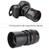 135mm Canon EOS 6D F2.8 için Telefoto Başbakan Lens 77D 760D 800D 60D 70D 80D 500D 550D 600D 650D DSLR Kamera Lens