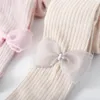 Bow Colantes para Meninas Baby Girl Cotton calças justas Verão Estilo Branca Baby-calça suave infantil Bebés Meninas Roupas transporte apertado livre novo 2020