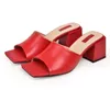 Hot Sale-PVC snakeskin women Designer sandals Genuine leather luxury slipper fancy shoes 6 colors size 34-42