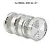 Multicolors Signal Shape Tobacco Grinder Teeth Tobacco Crusher New Style 2.5 Inchs 4 Parts Zinc Alloy Herb Grinder