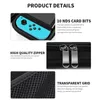 أعلى حالات غلاف كيس تخزين EVA المحمولة لمحول Nintendo Case Case NS NX Console Console Protection Hard Shell Thanks T9847067
