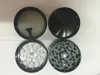 CNC Metal Sharp Stone Herbal Grinder Rökning Grinders för Tobacco Sharpstone 40mm / 50mm / 55mm / 63mm Fönster Clear Top Herb Grinder