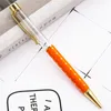 Fashion Creative DIY Metal Ballpoint Pens Wedding Gift Self-filling Pen School Stationery Office Supplies Writing Gift