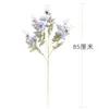 5pcs / lot Simulação 5 garfos dália faux seda para o arranjo casa decoração com flores de casamento Paisagismo Falso coroa de flor da decoração