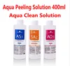 Aqua剥離ソリューション3ボトル/びん/瓶あたり400ml水力皮膚の皮膚の血清血清