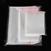 Leotrusting 100st 31-50 cm bredd rge clear opp limväska transparent poly reserbar förpackningspåse själv pstic gåva påse300s2678168