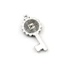 50pcs Jesus Christ icon Key Alloy Charms Pendants For Jewelry Making Bracelet Necklace Findings 14.8x31mm A-571