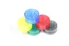 Plastic Tabak Kruid Grinders Kleurrijke 3 Onderdelen Smoking Pijp Filter Grinder Tools Dia 60mm Rookhulp