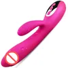 Dildo vibrador brinquedos sexuais para mulher dupla motor forte vibração de calor vagina g-spot clitóris estimulador adultos brinquedos brinquedos