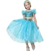 Costume a tema Halloween La principessa per bambini veste i bambini che giocano sul palco gonna da performance 4 stili da 100 a 150 cm