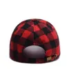 Fashion-Men's Cotton Hats Plaid Baseball Cap Travel Outdoor Baseball Caps