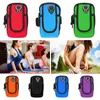 Sport Running Workout Brassard Flip Bag Case pour iPhone X Samsung Smartphone Téléphone portable Écouteurs Trous Clés Étanche Bras Sacs Pochette