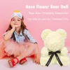 25cm Creative Foam Rose Flower Teddy Bear Artificial Christmas Party Decoration Valentin Gifts Ornement Supplies1182405