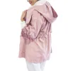 Women Hoodie Coat Atumn Zipper Ladies Chamarra Cazadora Mujer Coat For Girls Outwear Loose Elastic Waist Jacket