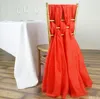 Wholesale chiffon chair sash for wedding decorations good quality Chiffon Chair Sashes Width 55cm And Length 200cm