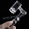 Smoke Volcanic Core Electric Domeless Quartz Banger Enail 9mm Thick Bottom OD 19.5mm for 20mm Heating Coil 14mm 19mm Male Female Dab 678