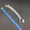 New Big Long Double Bead Crystal Glass Dildo Fake Penis Anal Butt Plug Vagina Clit Stimulator Female Gay Masturbation Sex Toys8319545