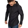 Men Hoodies Hip Hop Men Designer irregular Hoodies Black White Pullover Hoodies Autumn Sweatshirt Size M-3XL