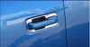 För Ford F150 2015 2016 2017 Dörrhandtag och båge Infoga Trim Frame Panel Chrome Car Styling Tillbehör