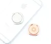 Hoge kwaliteit telefoongreep 360 graden metalen vinger ring houder voor smartphone mobiele telefoongrepen ondersteunt vingerstand rose goud / roze