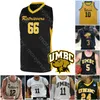 カスタムUmbc Retrievers Basketball Jersey Ncaa College Kennedy Nathan Johnson Daniel Akin Jack Schwietz R.眼石トンプソンオーウェンズロジャース